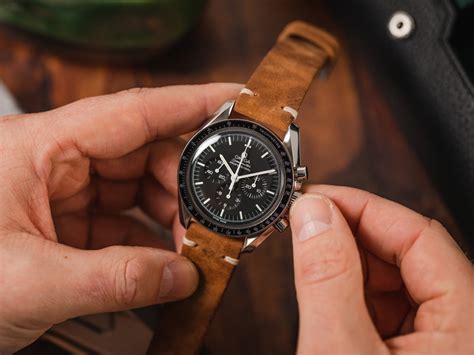 best hirsch strap for omega speedmaster|best straps for speedmaster 67.